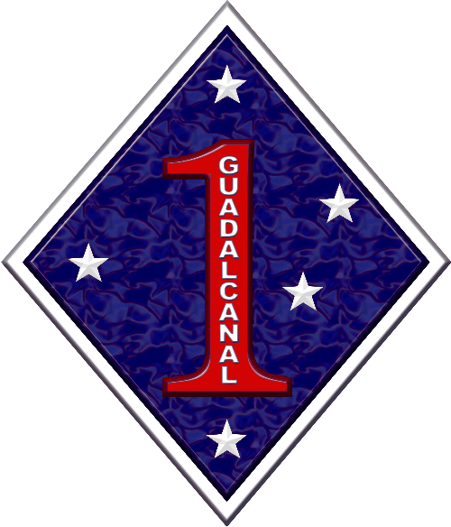 1st Marine Division shoulder sleeve insignia