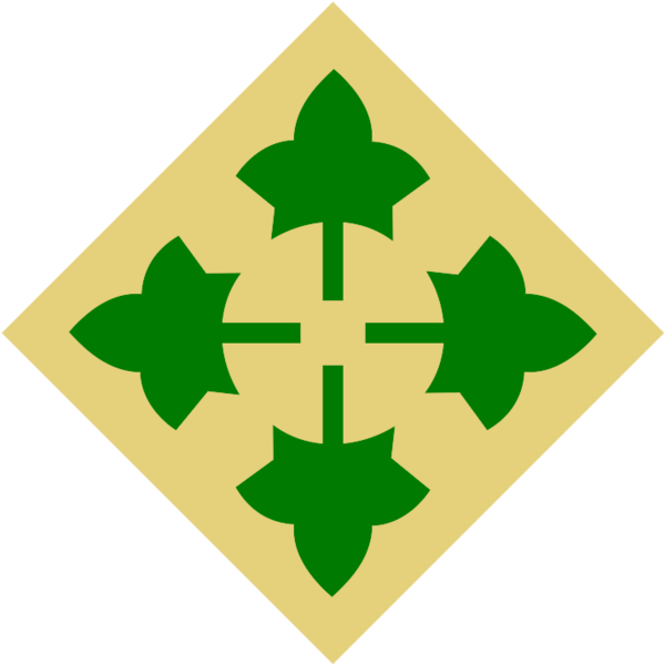 4th Infantry Division shoulder sleeve insignia